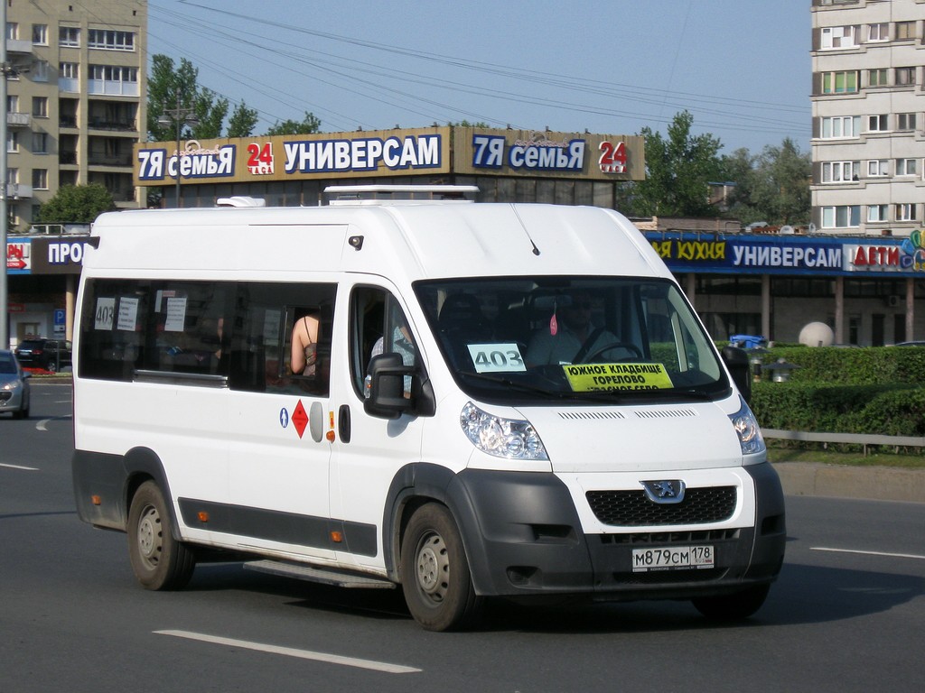 Санкт-Петербург, Нижегородец-2227SK (Peugeot Boxer) № М 879 СМ 178