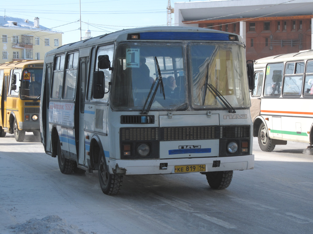 Саха (Якутия), ПАЗ-32051-110 № КЕ 819 14