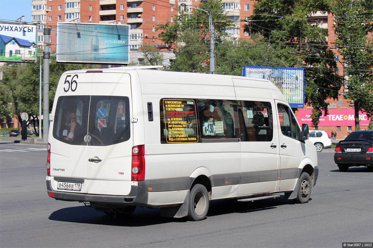 Санкт-Петербург, БТД-2219 (Volkswagen Crafter) № В 456 ВВ 178