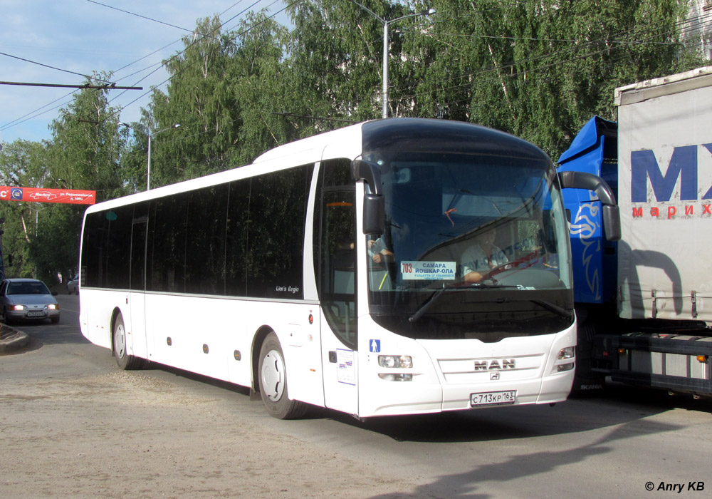 Самарська область, MAN R14 Lion's Regio C ÜL314 C № С 713 КР 163