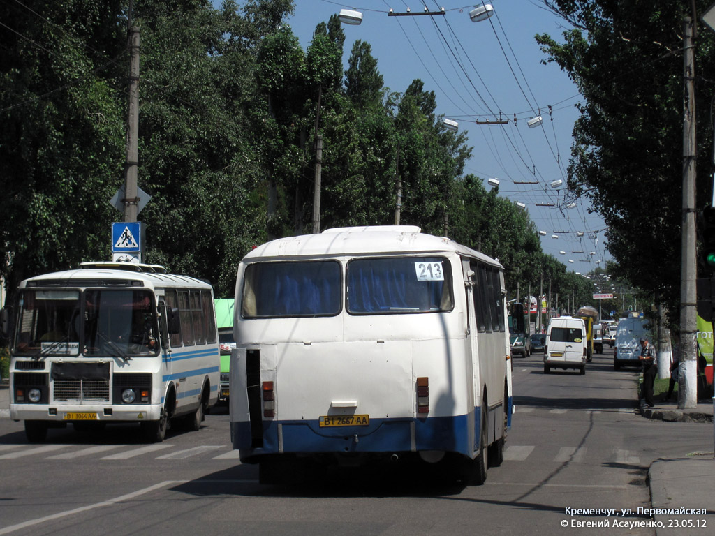 Полтавская область, ЛАЗ-695Н № BI 2667 AA