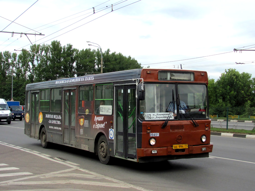 Москва, ЛиАЗ-5256.25 № 09451