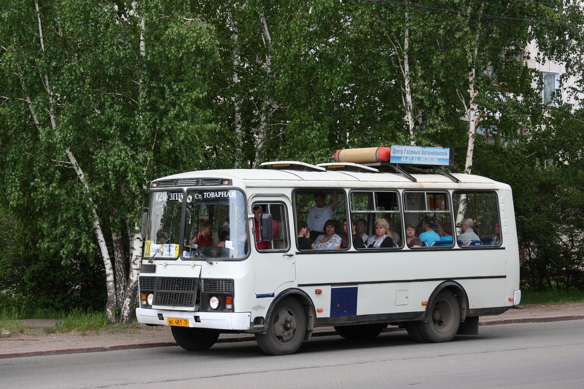 Томская область, ПАЗ-32054 № ВС 481 70