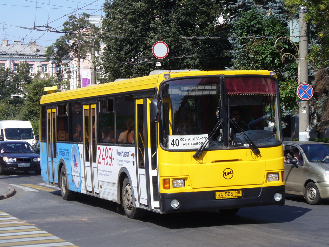 Udmurtia, LiAZ-5256.53 č. НА 505 18