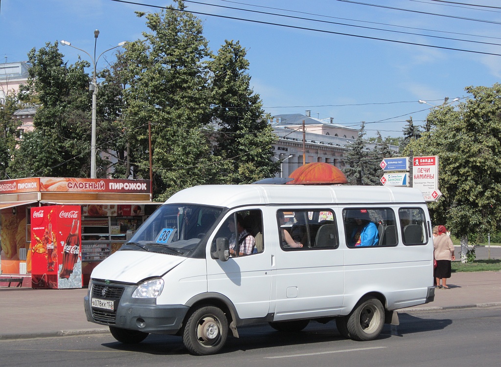 Нижегородская область, ГАЗ-322132 (XTH, X96) № А 078 КК 152