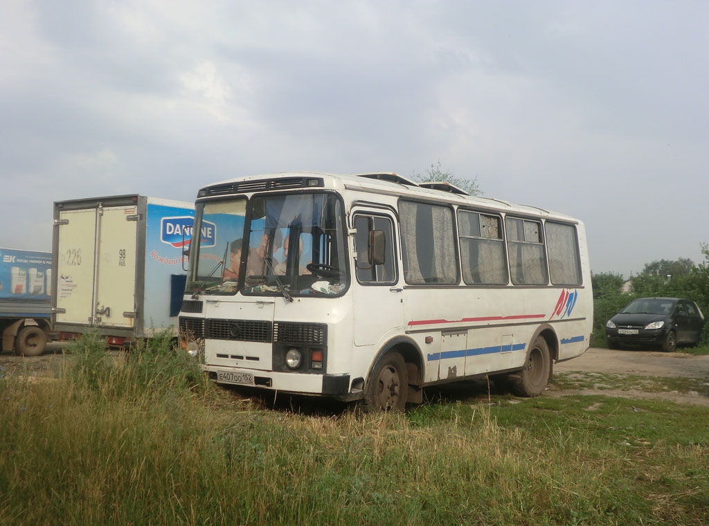 Нижегородская область, ПАЗ-3205-110 № Е 407 ОО 152