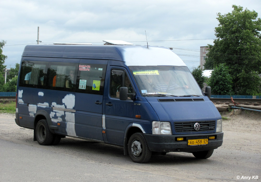 Чувашия, Volkswagen LT46 № АО 458 21