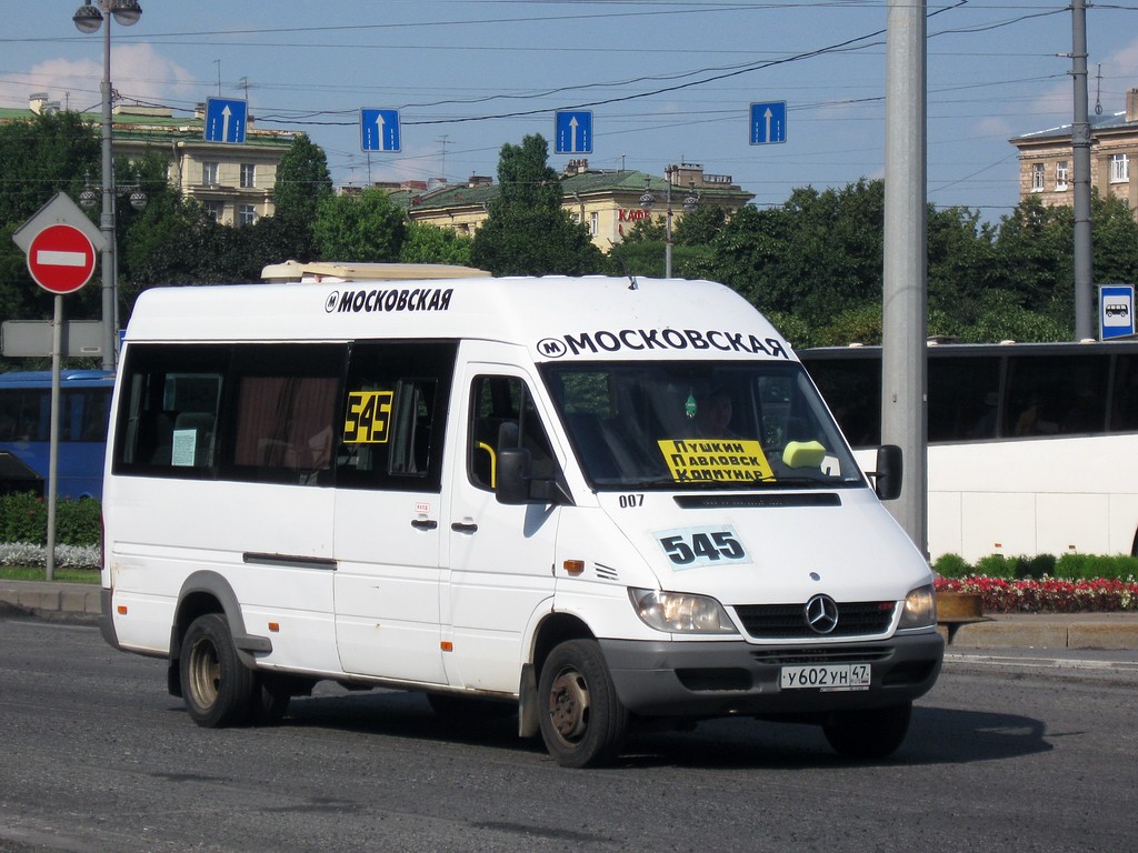 Санкт-Петербург, Самотлор-НН-323760 (MB Sprinter) № У 602 УН 47