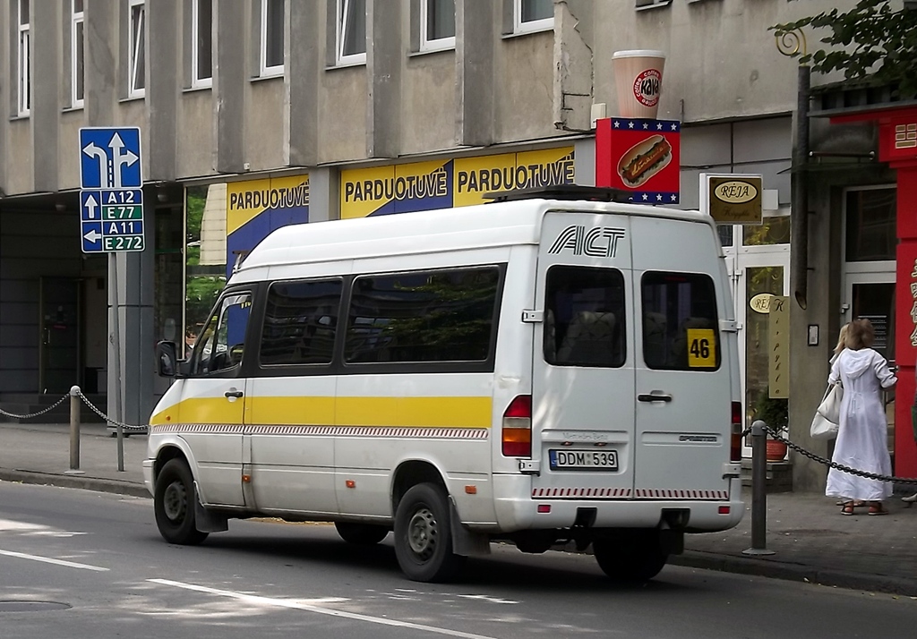 Литва, Mercedes-Benz Sprinter W903 312D № DDM 539