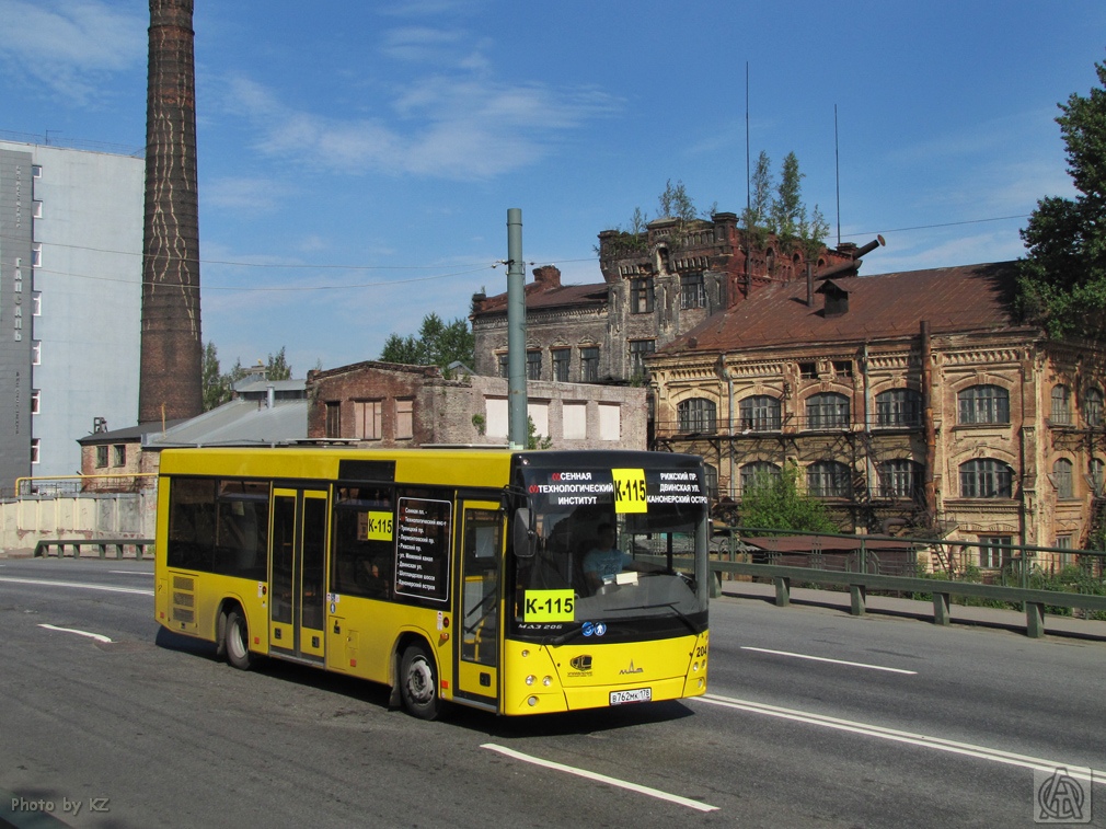 Санкт-Петербург, МАЗ-206.068 № 204