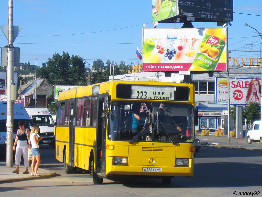 Саратовская область, Mercedes-Benz O405 № В 126 ТХ 64