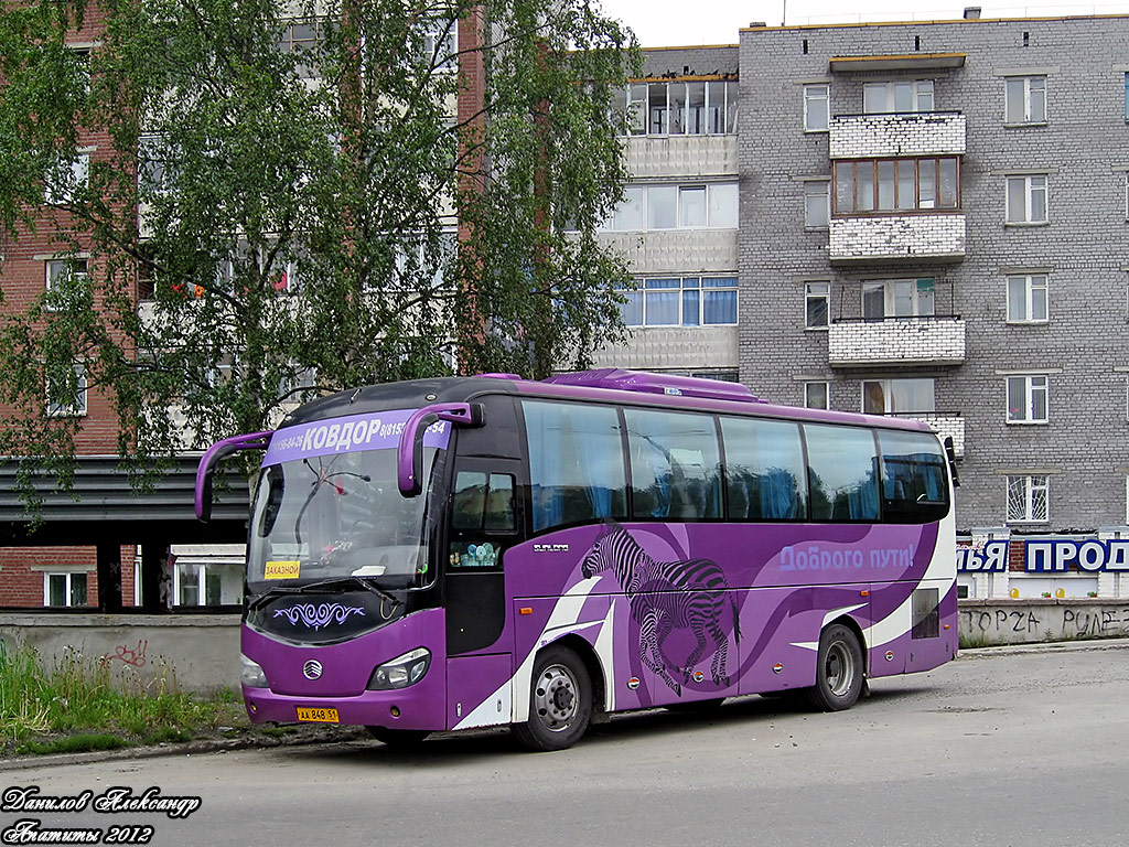 Мурманская область, Sunlong SLK6931F1A (Junma) № АА 848 51