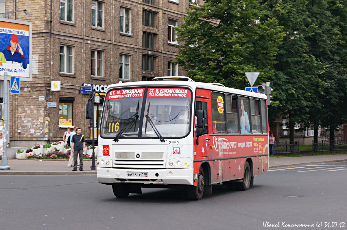 Санкт-Петербург, ПАЗ-320402-03 № n959