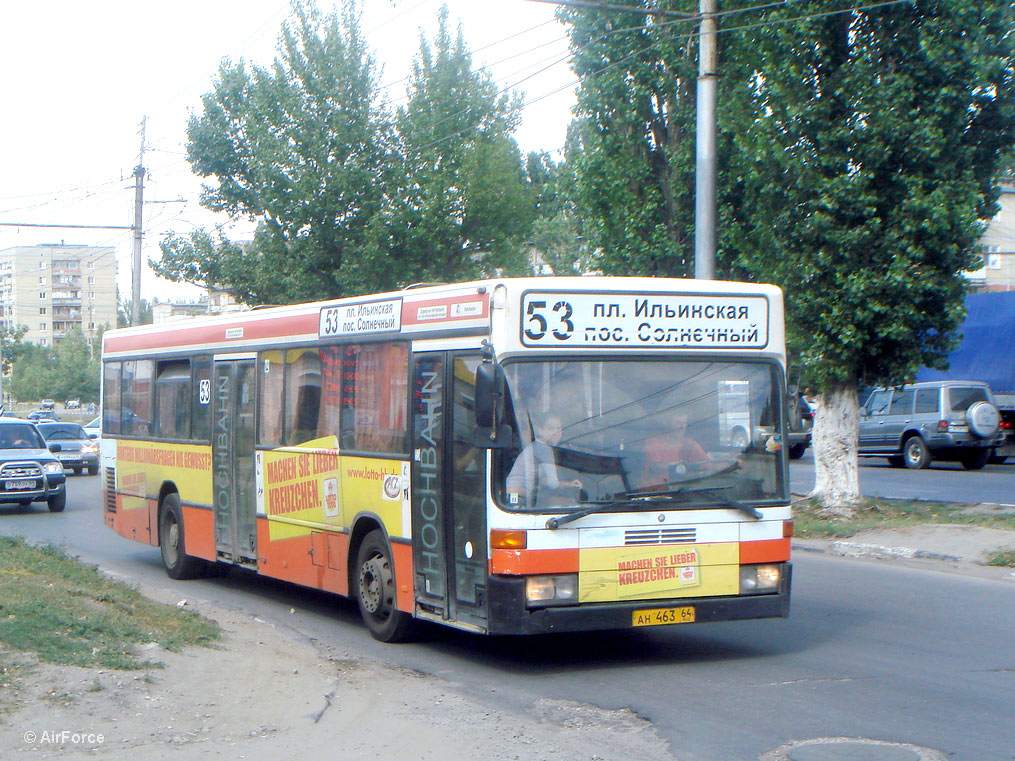 Саратовская область, Mercedes-Benz O405N № АН 463 64