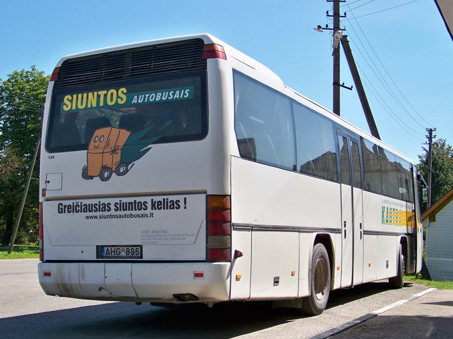 Литва, Neoplan N316Ü Transliner № 138