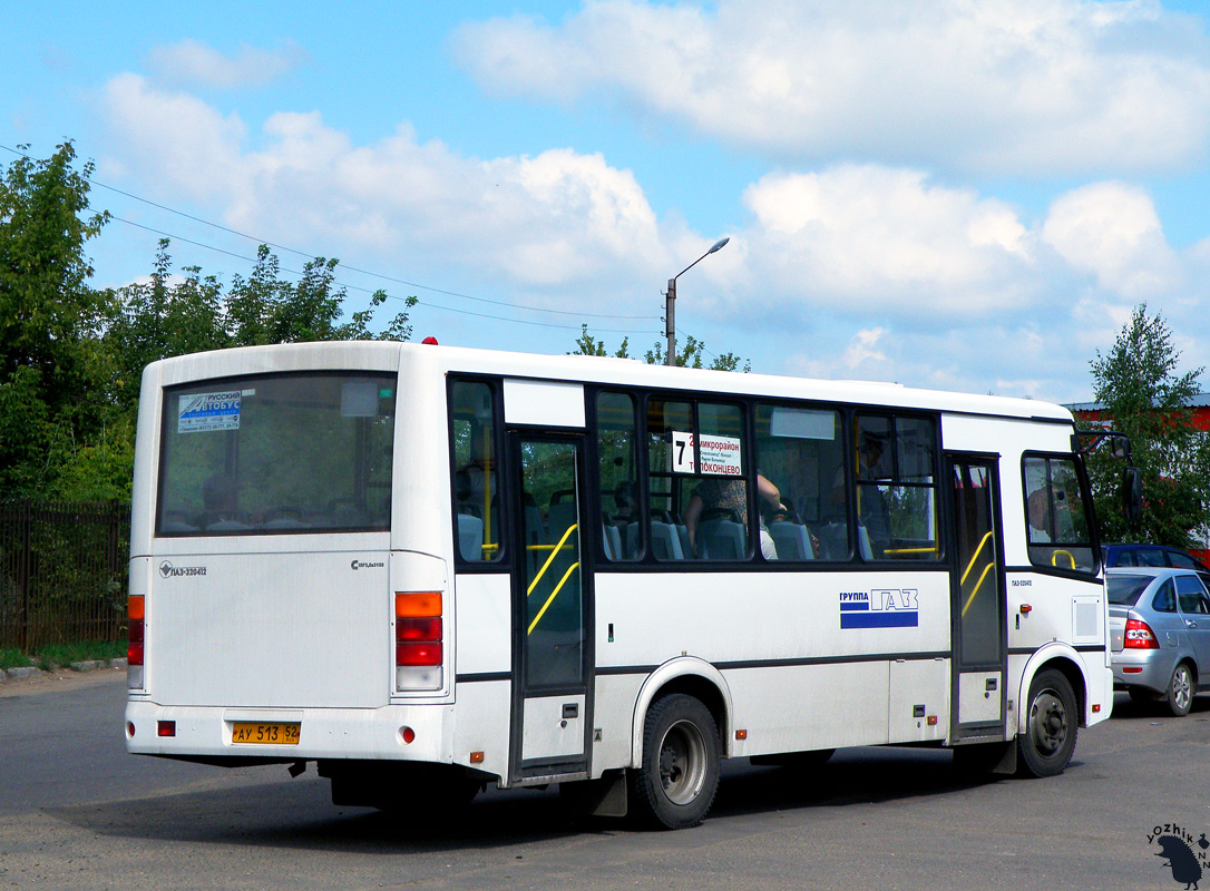 Нижегородская область, ПАЗ-320412-05 № АУ 513 52