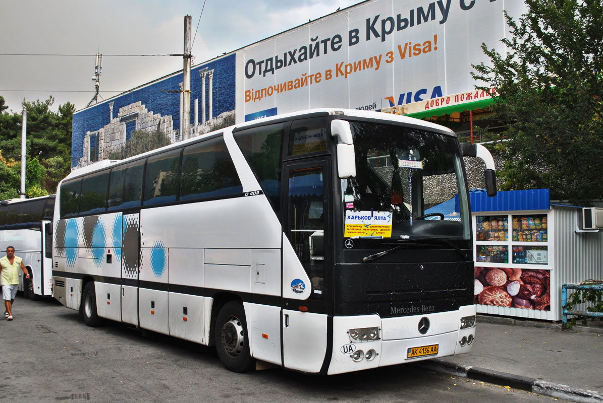 Республика Крым, Mercedes-Benz O403SHD № AK 4136 AA — Фото — Автобусный  транспорт