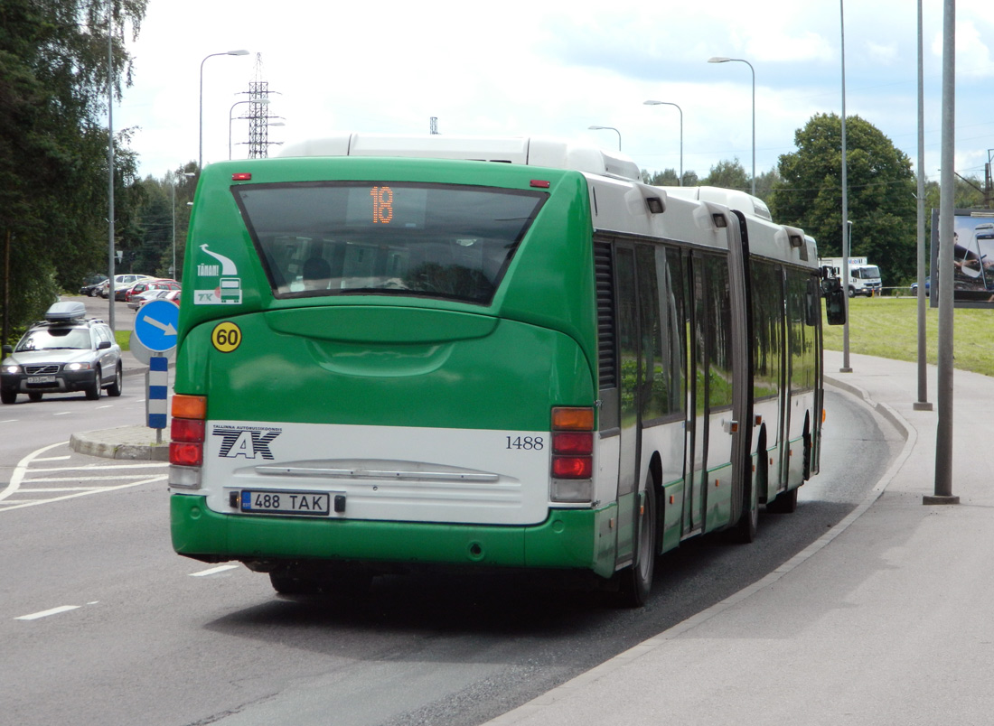 Эстония, Scania OmniCity I № 1488