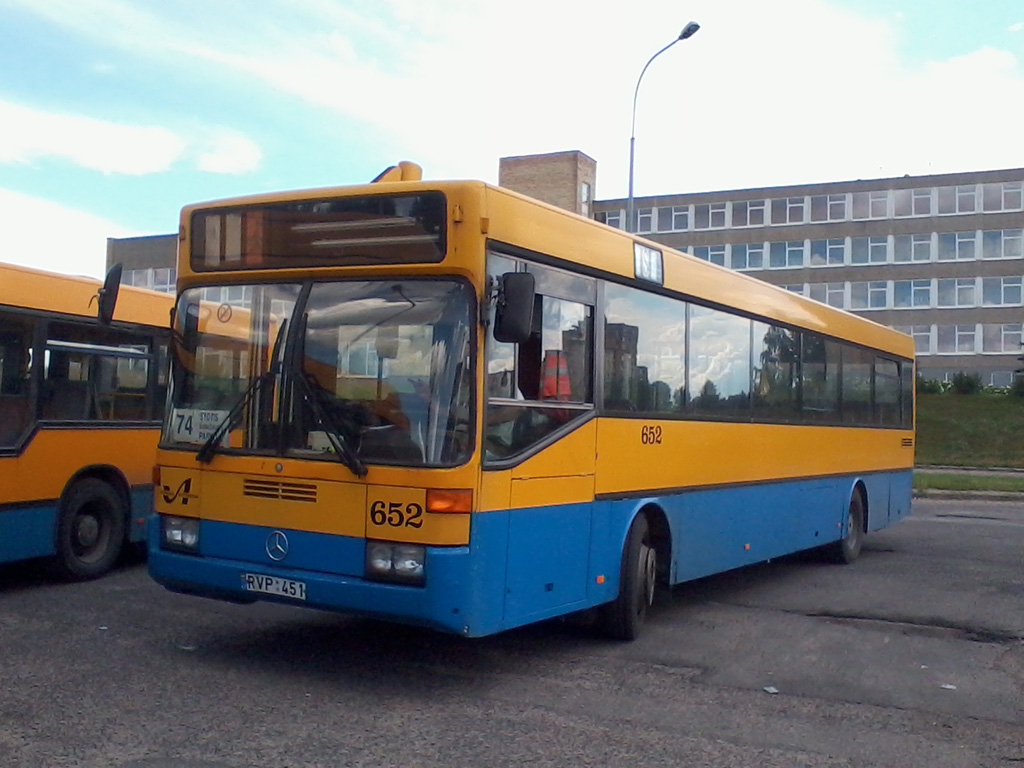 Літва, Mercedes-Benz O405 № 652