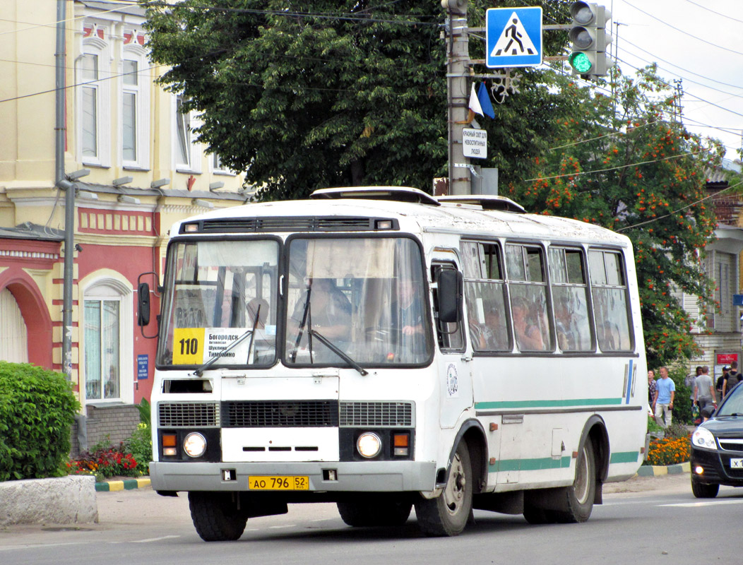 Нижегородская область, ПАЗ-32051 № АО 796 52 — Фото — Автобусный транспорт