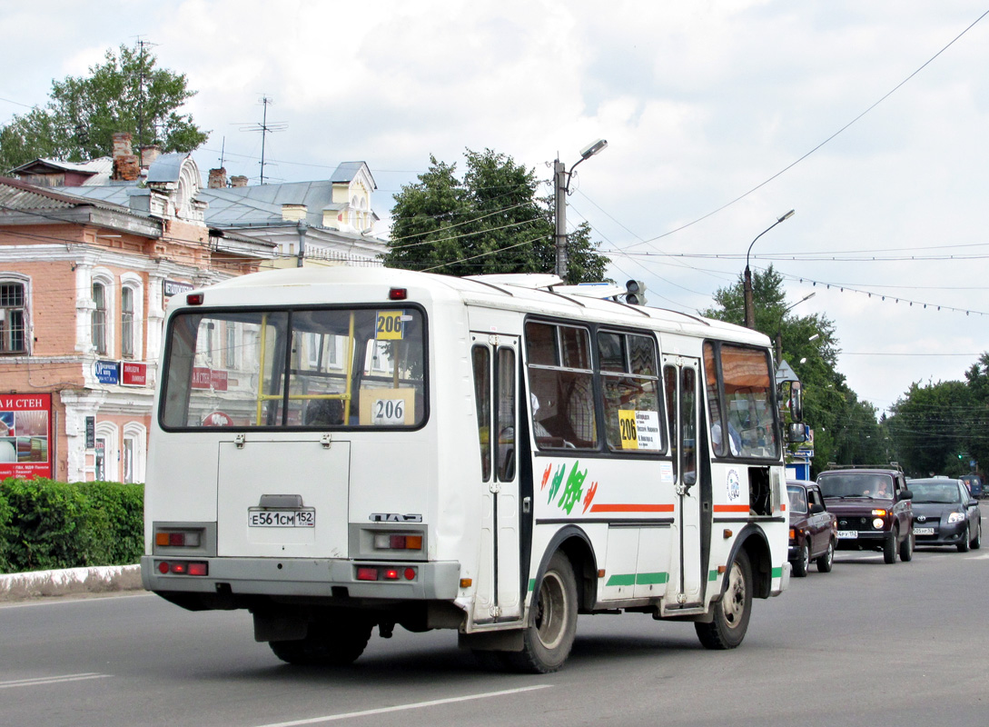 Нижегородская область, ПАЗ-32054 № Е 561 СМ 152