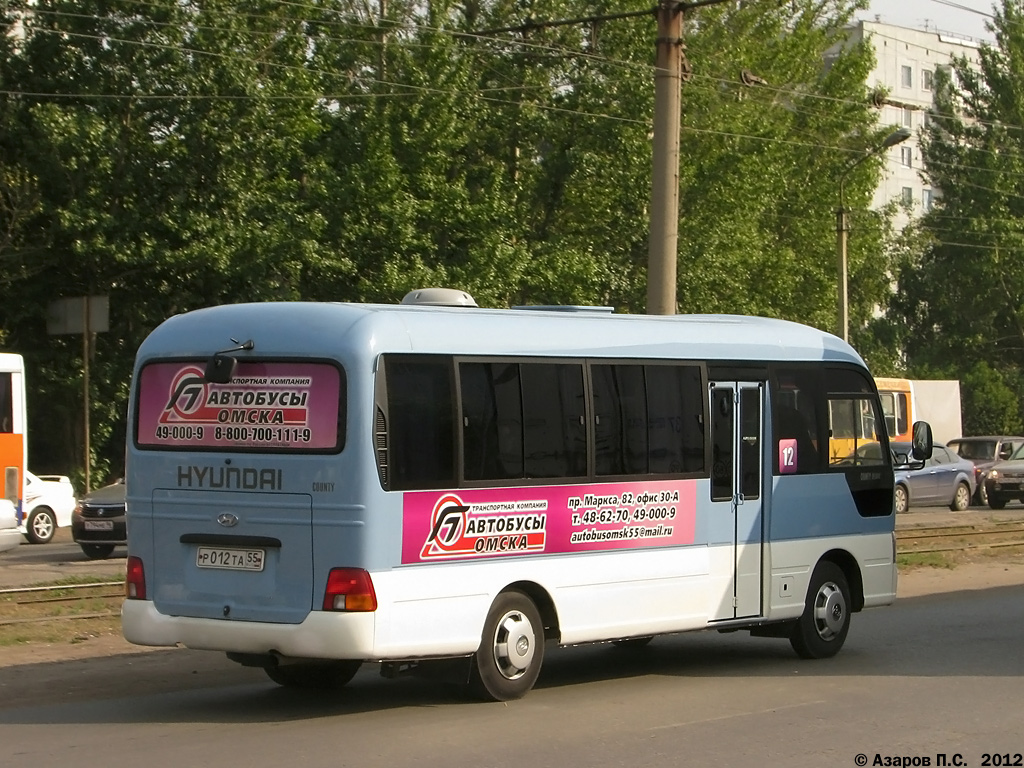 Омская область, Hyundai County Deluxe № 12