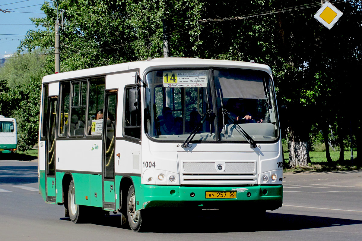 Пензенская область, ПАЗ-320402-03 № 1004