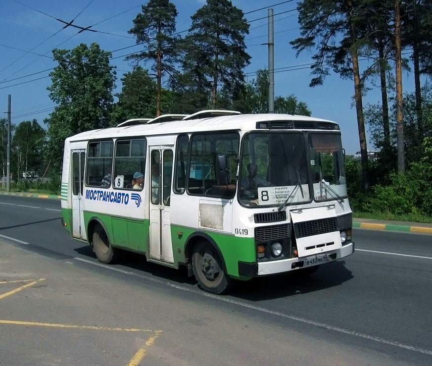 Московская область, ПАЗ-32051-110 № 0419