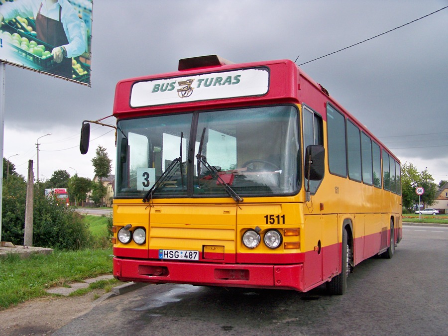 Литва, Scania CN113CLB № 1511