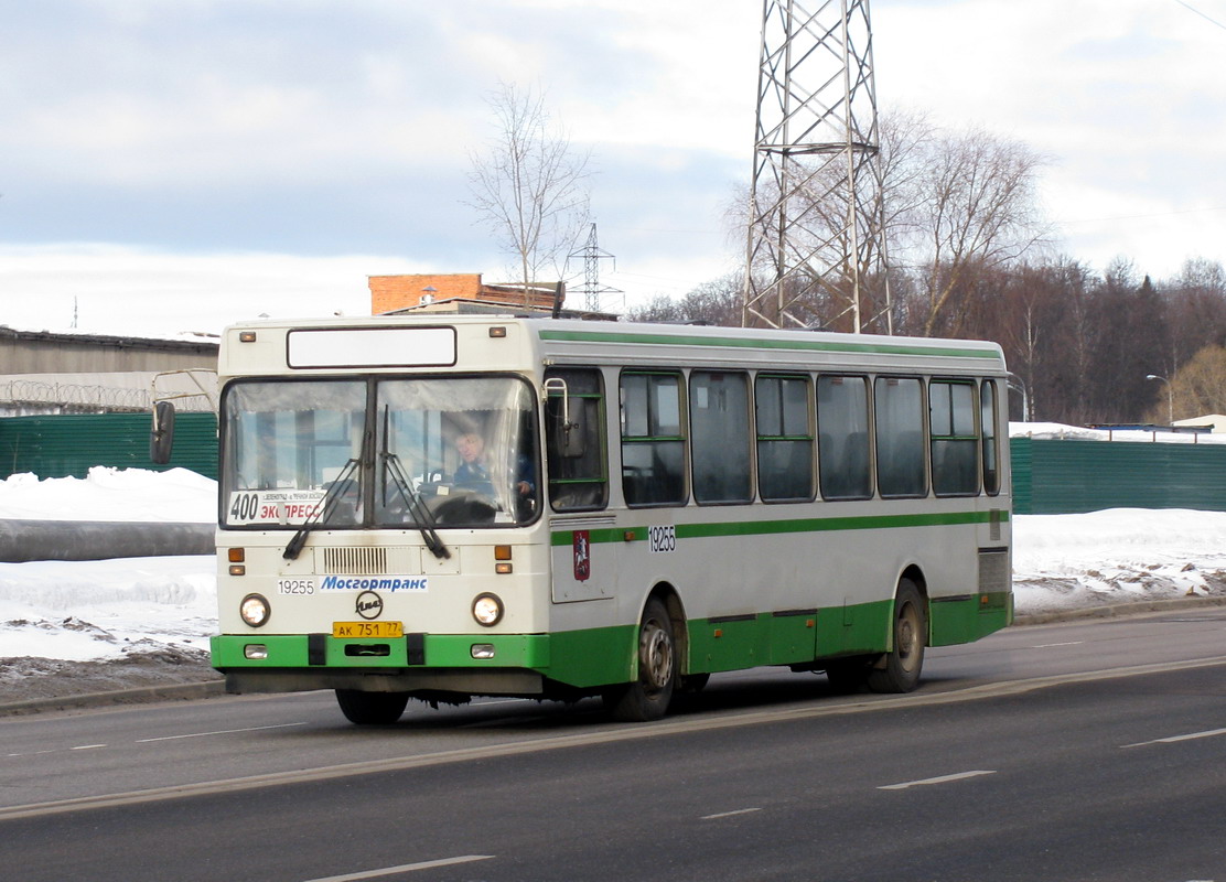 Москва, ЛиАЗ-5256.25-11 № 19255