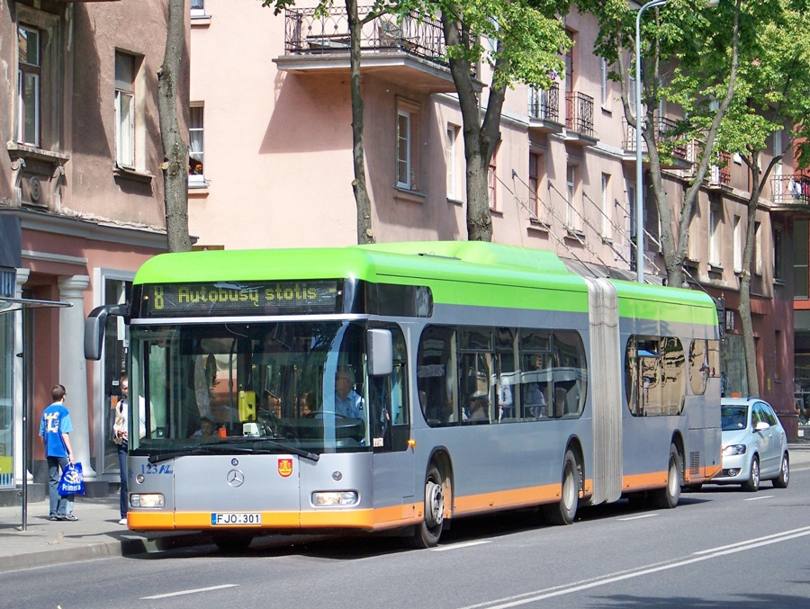 Литва, Mercedes-Benz O530G Irvine Citaro G CNG № 123