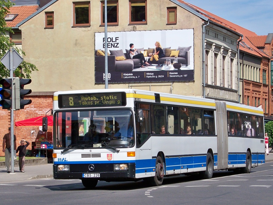 Литва, Mercedes-Benz O405GN № 89