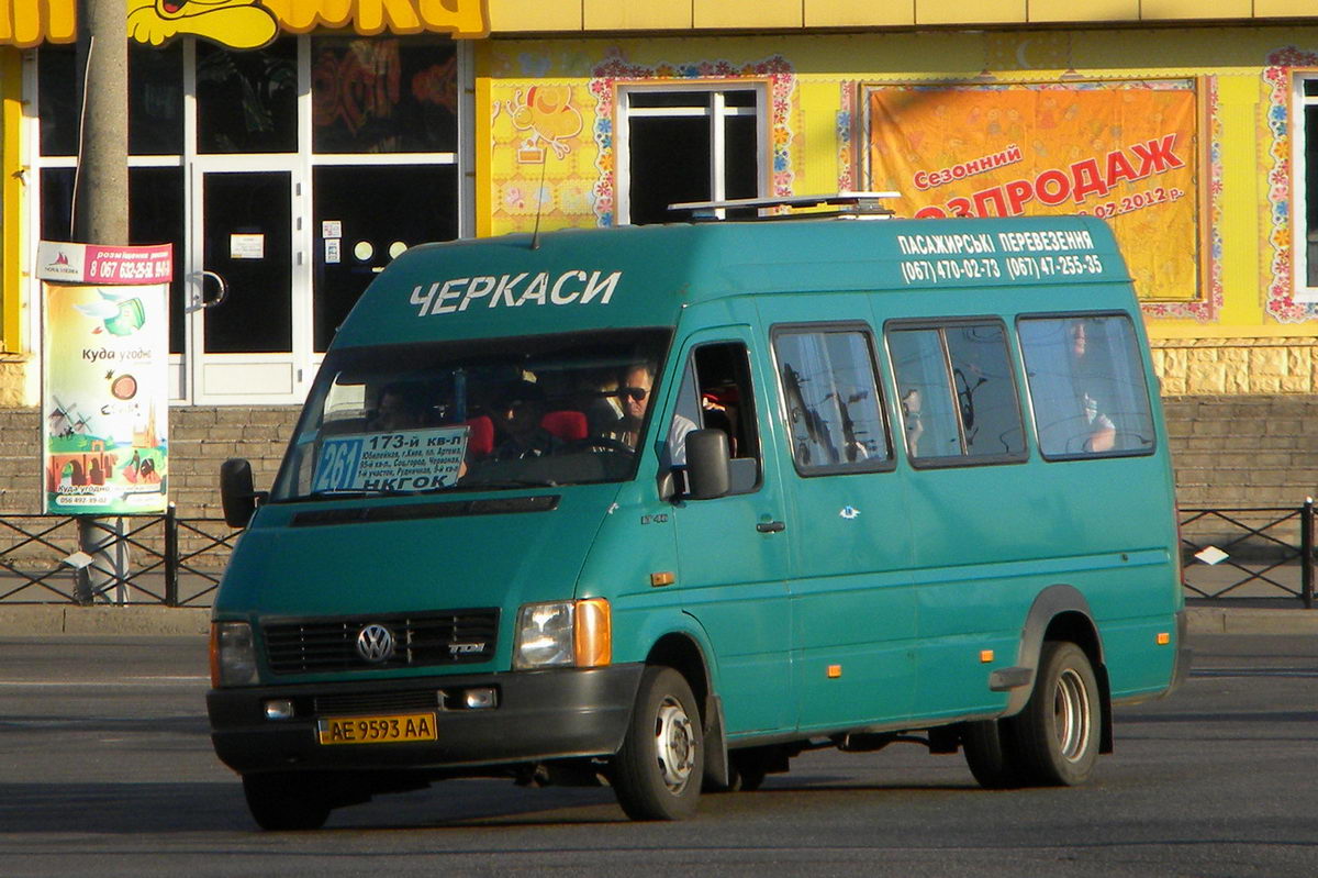 Днепропетровская область, Volkswagen LT46 № AE 9593 AA