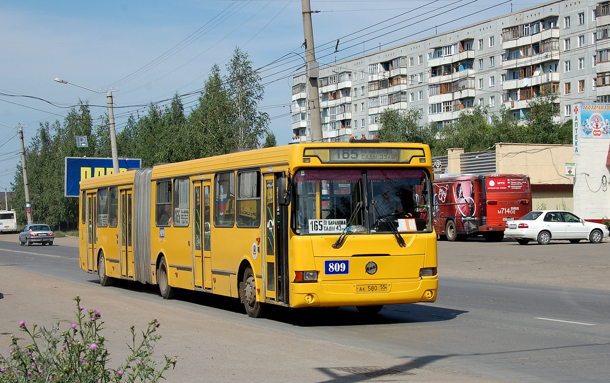 Омская область, ЛиАЗ-6212.00 № 809