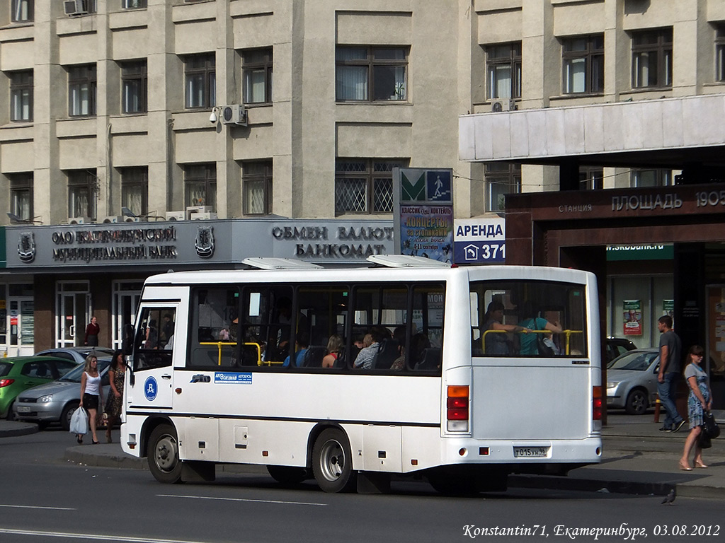 Свердловская область, ПАЗ-320402-05 № Т 015 УН 96 — Фото — Автобусный  транспорт