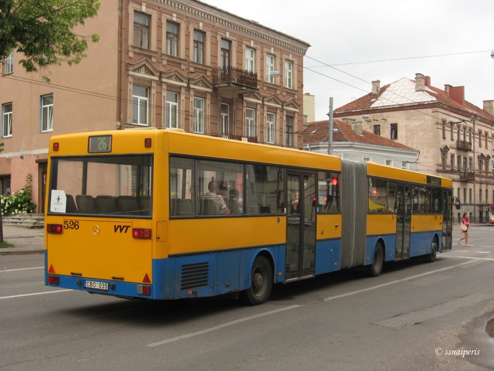 Литва, Mercedes-Benz O405G № 526