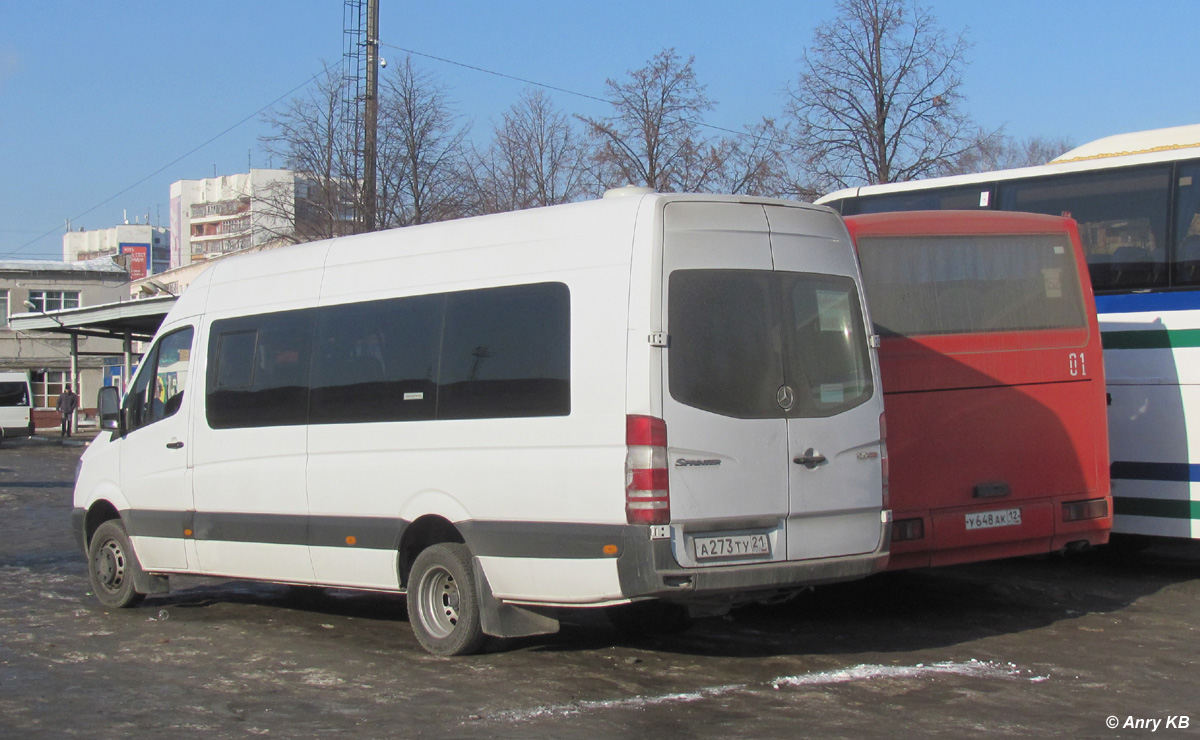 Чувашия, Луидор-22340C (MB Sprinter 515CDI) № А 273 ТУ 21