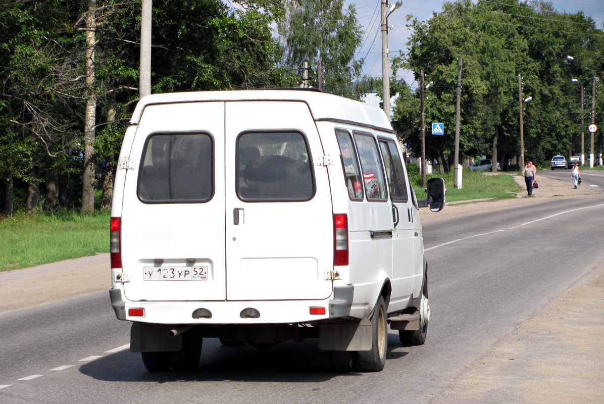 Нижегородская область, ГАЗ-322132 (XTH, X96) № У 123 УР 52