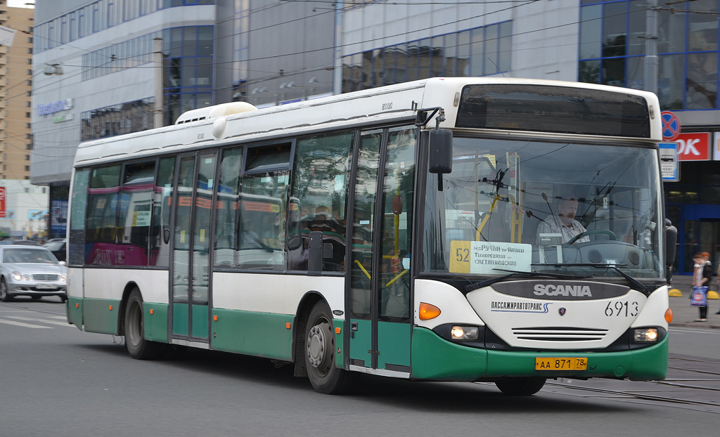 Санкт-Петербург, Scania OmniLink I (Скания-Питер) № 6913