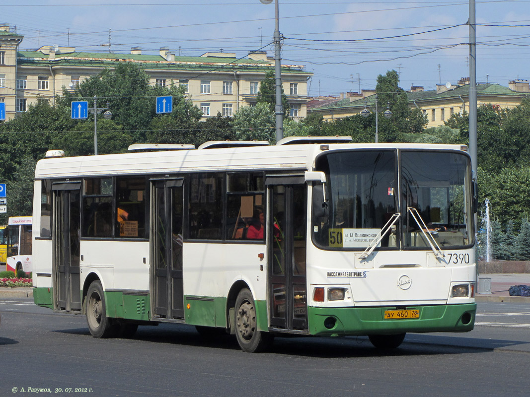 Санкт-Петербург, ЛиАЗ-5256.25 № 7390