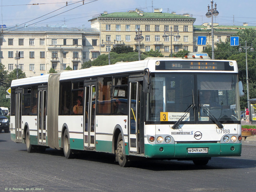 Санкт-Петербург, ЛиАЗ-6213.20 № 7188