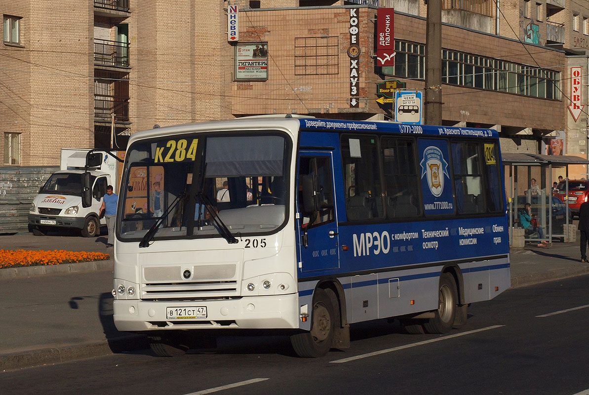 Санкт-Петербург, ПАЗ-320402-05 № 205