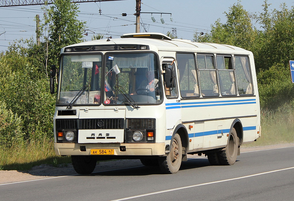 Ленинградская область, ПАЗ-32053 № АК 584 47