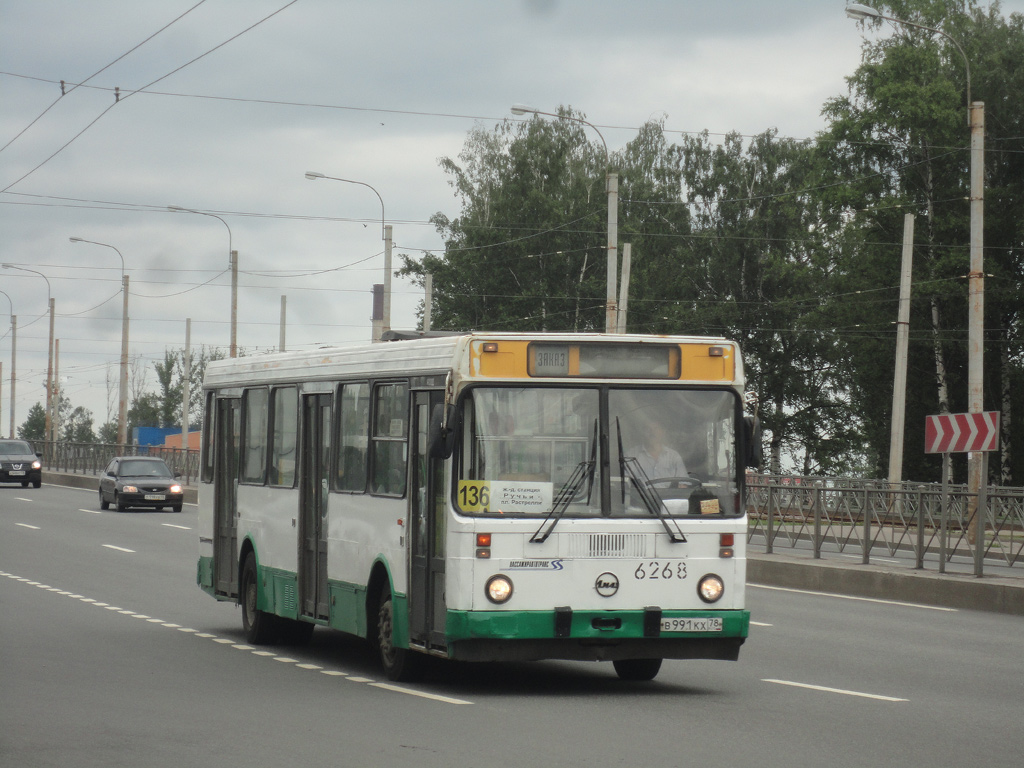 Санкт-Петербург, ЛиАЗ-5256.25 № 6268