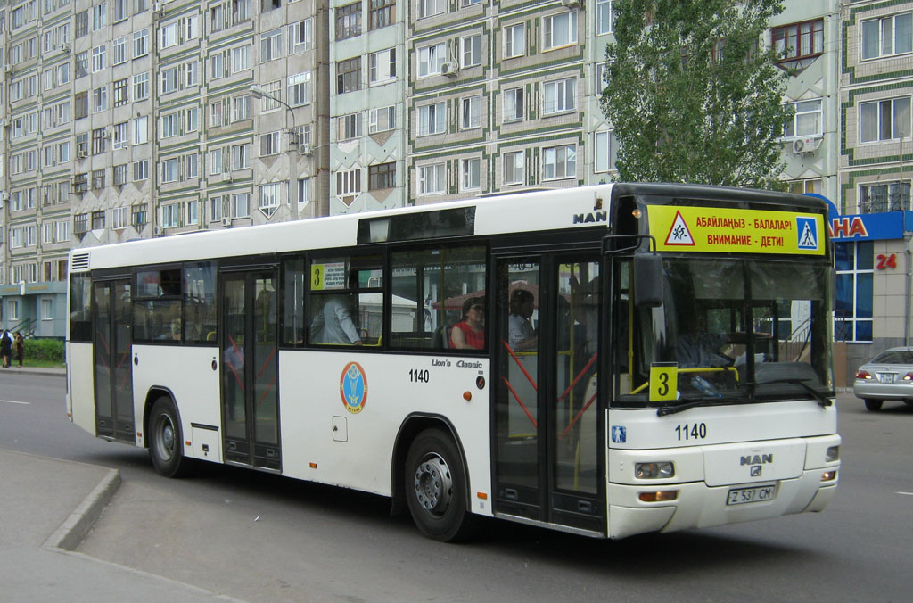 Астана, MAN A74 Lion's Classic SL283 № 1140