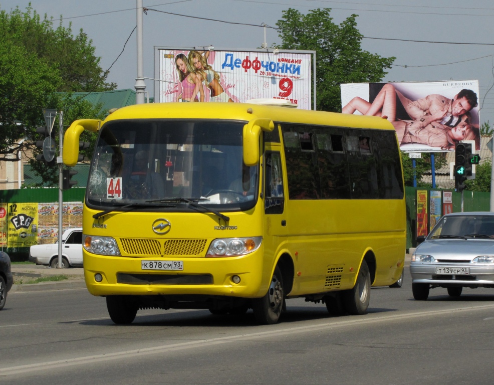 Краснодарский край, Higer KLQ6728G № К 878 СМ 93