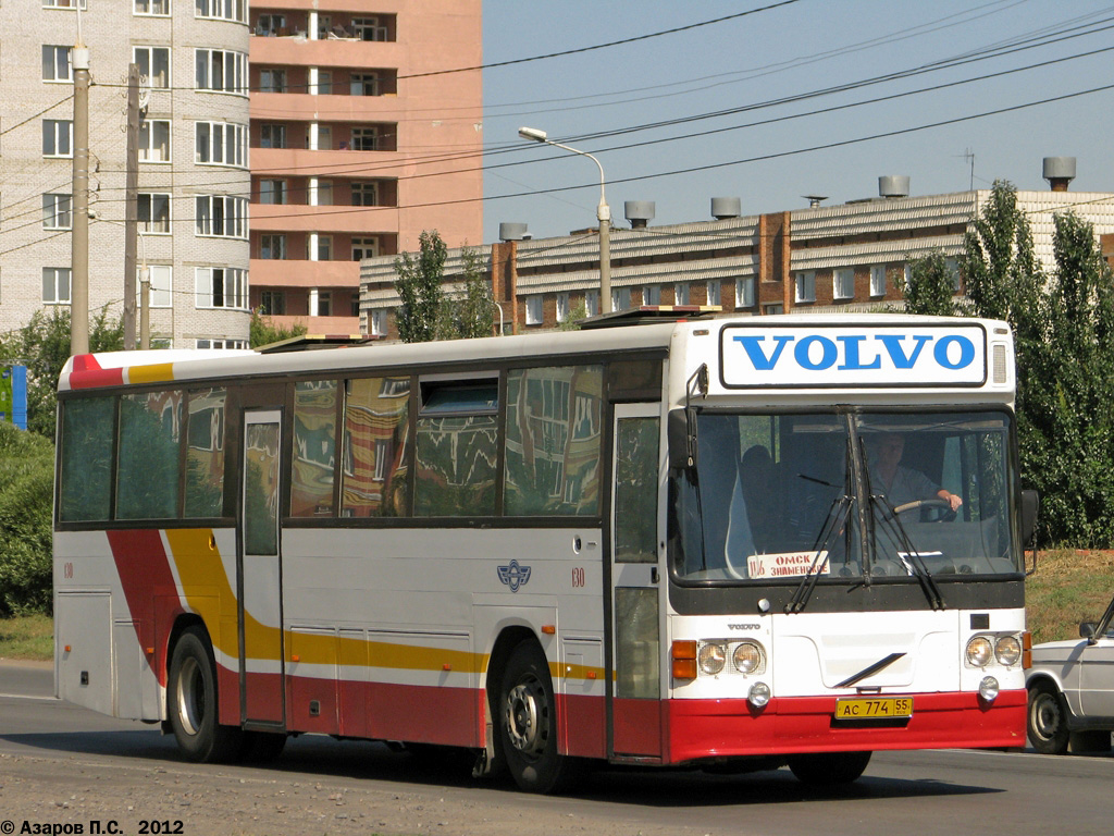Омская вобласць, СибСкан (Volvo B10M-60F) № 130