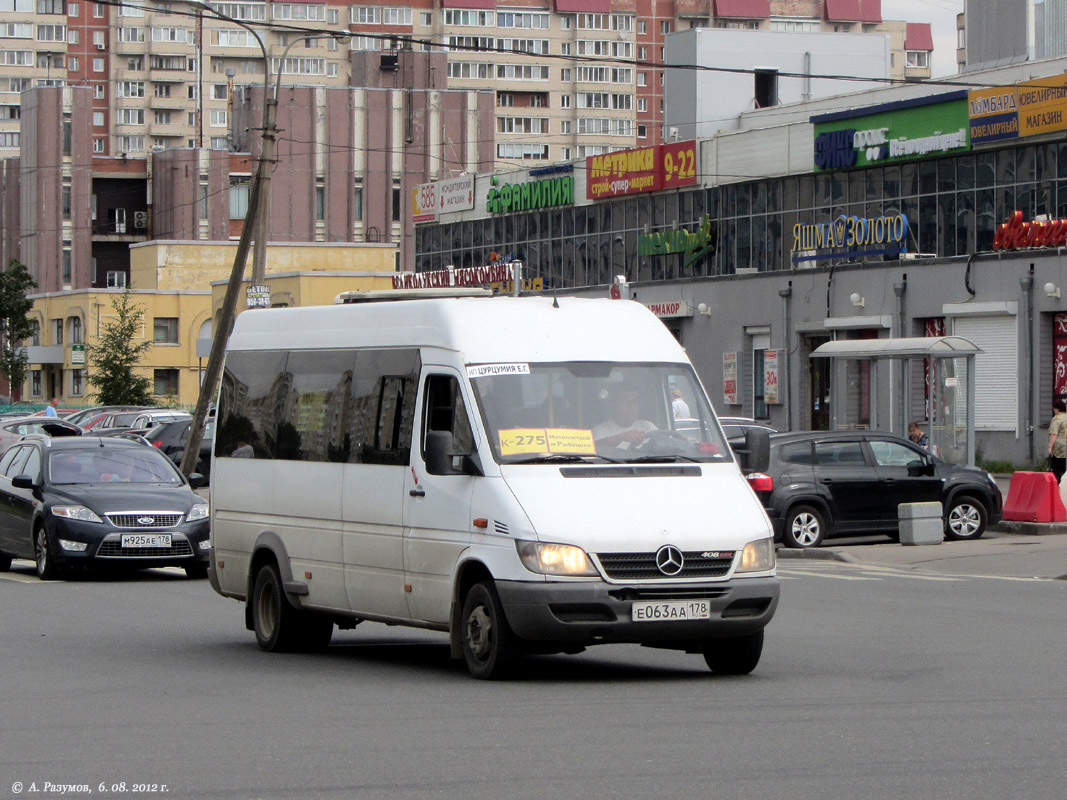 Санкт-Петербург, Самотлор-НН-323760 (MB Sprinter 408CDI) № Е 063 АА 178