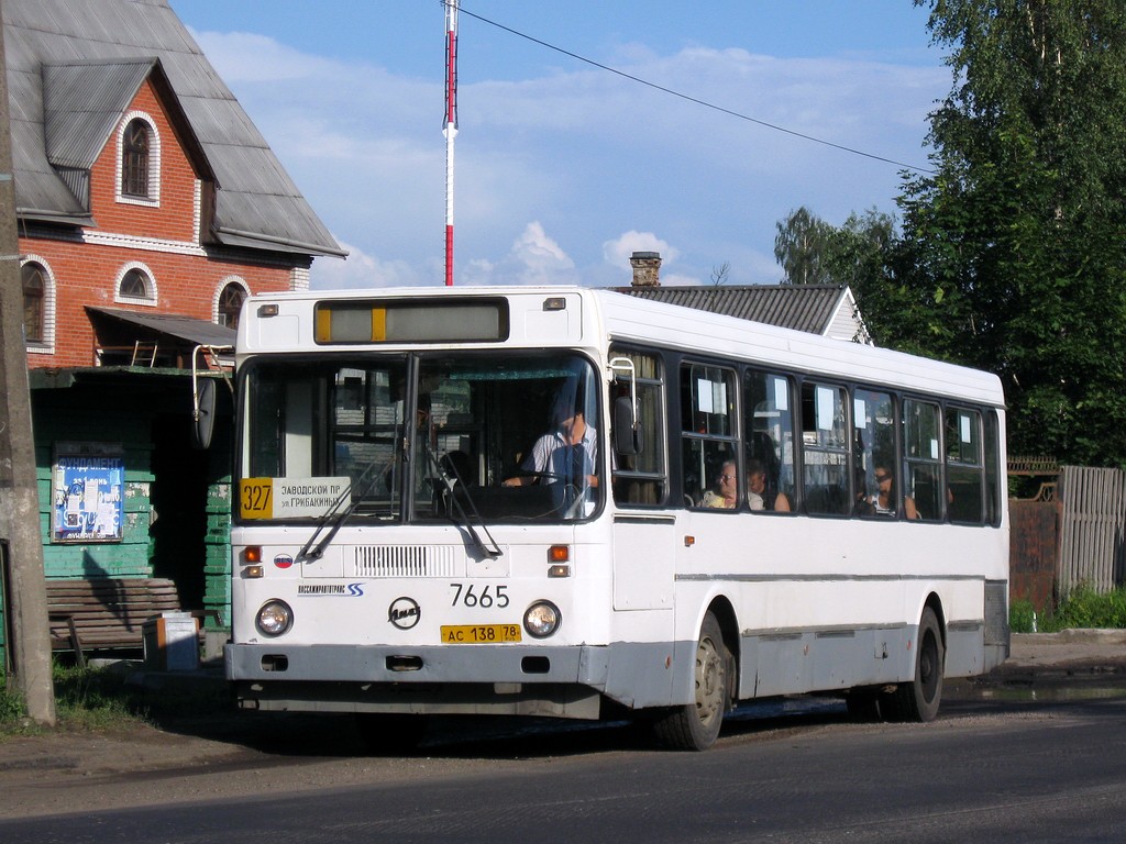 Санкт-Петербург, ЛиАЗ-5256.00 № 7665