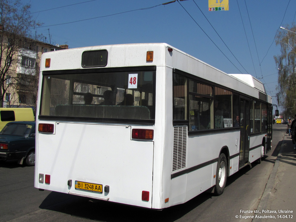 Полтавская область, MAN A15 NL232 CNG № BI 3248 AA